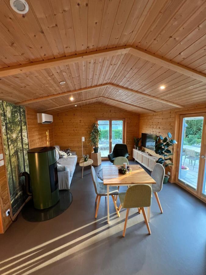 Chalet "Waldhauszeit" Am See Mücke Exterior foto