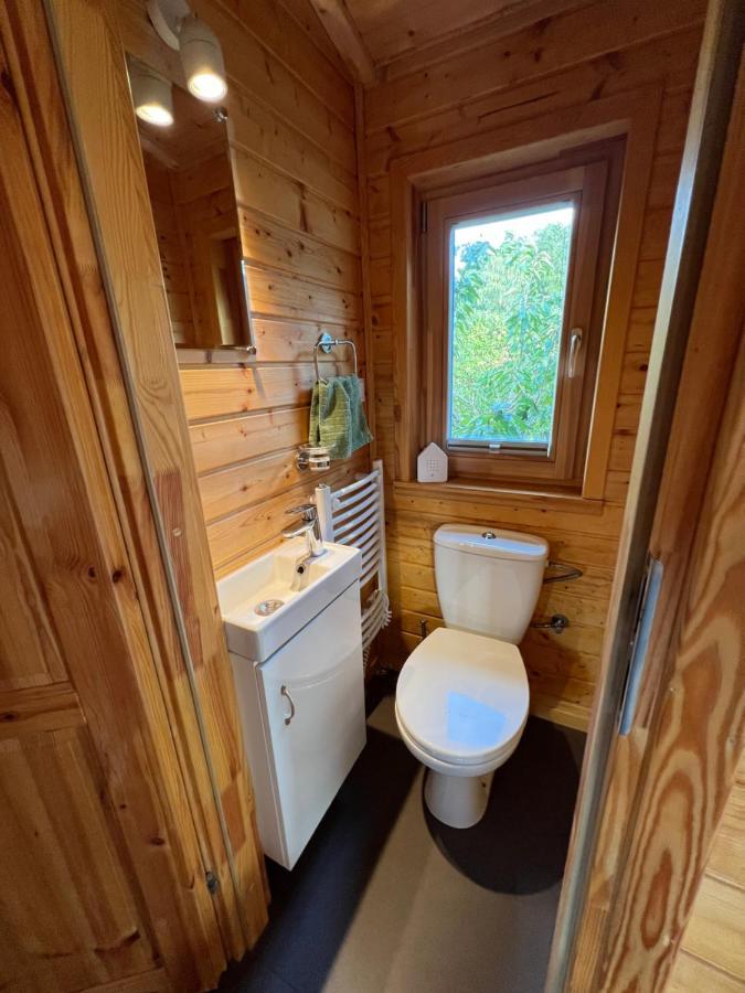 Chalet "Waldhauszeit" Am See Mücke Exterior foto