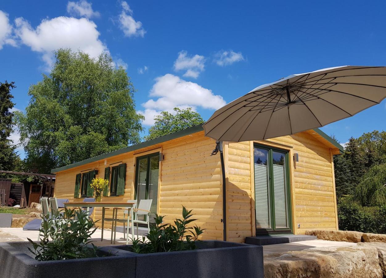 Chalet "Waldhauszeit" Am See Mücke Exterior foto